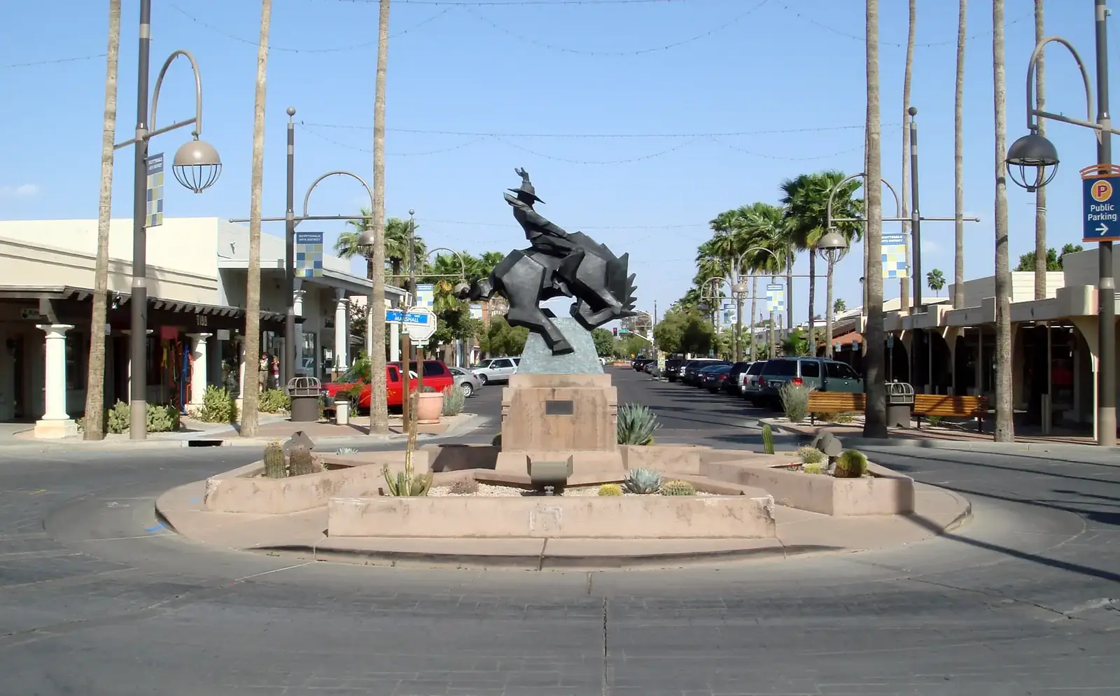 Arts District in Old Town Scottsdale, Arizona